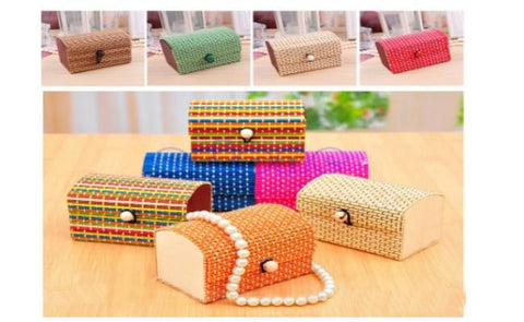 5 bambusa dekoratīvie somu kastes